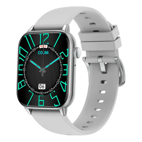 Reloj Smartwatch Colmi C60 Grey Salud Notificador Llamadas Color de la caja Blanco Color de la malla Gris Color del bisel Gris