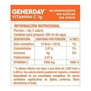 Generday Vitamina C Estuche X 10 Sobres. De Fábrica.
