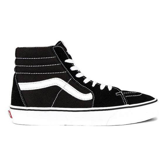 Zapatillas Vans Sk8-hi Negro Blanco Unisex Original  