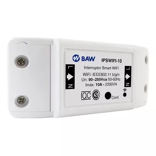 Enchufe Toma Inteligente Smart Wifi 220v 10a Compacto Color Blanco