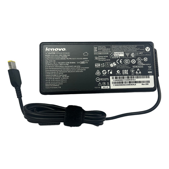 Cargador Lenovo 20v 6.75a Usb 135w