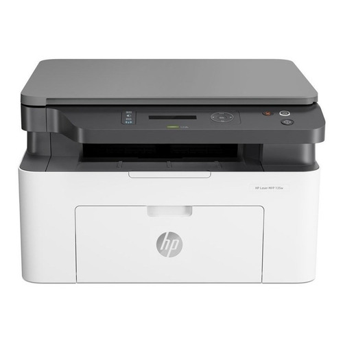 Impresora portátil  multifunción HP LaserJet Pro 135W con wifi blanca y negra 110V - 127V MFP 135w