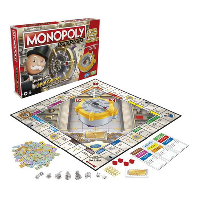 Juego De Mesa Monopolio Monopoly Bóveda Secreta En Español