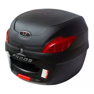 Bauleto Bau Proos 41 Litros Moto Preto Awa Universal Suporte