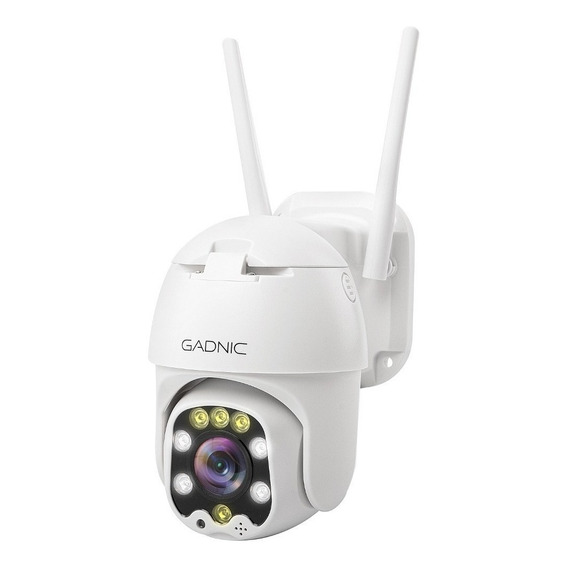 Camara Domo Exterior Seguridad Ip Hd Wifi Vision Nocturna Color Blanco