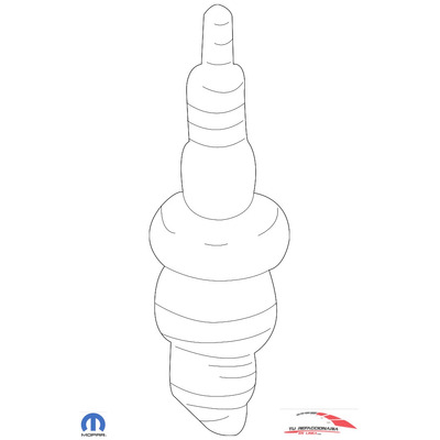 Bujias Dodge Grand Caravan 2003 3.3l Mopar Original