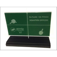 Trofeo Acrilico Ping Pong 15 Cm