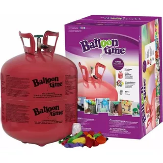 Tanque De Gas Helio Balloon Time Inflador 50 Globos Bombas