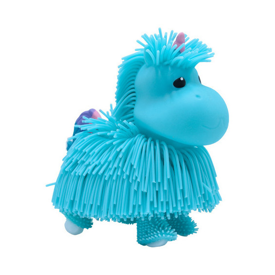 Jiggly Pets Unicornio Movimientos Y Sonido Color Azul