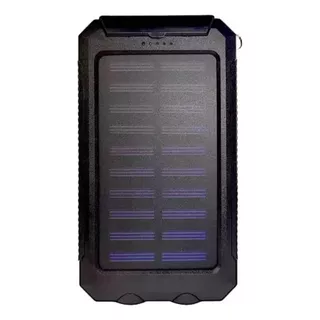 Power Bank Cargador Solar Con Linterna