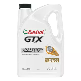 Aceite Castrol 20w50 Mineral Garrafa 4.73 Litros Importado 