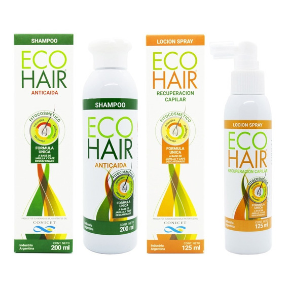 Eco Hair Shampoo + Loción Anticaída Crecimiento Local