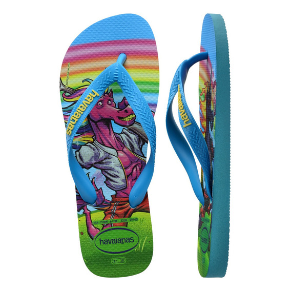 Ojotas Havaianas Hombre Top Fortnite Azul