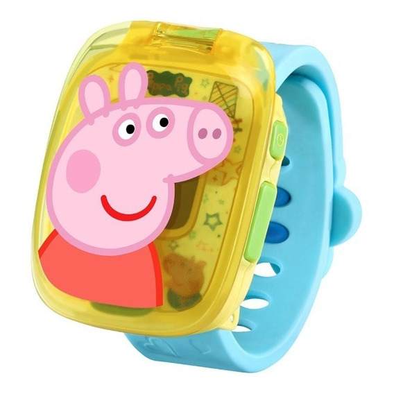 Reloj Niños Aprendizaje Interactivo Multifuncional Peppa Pig