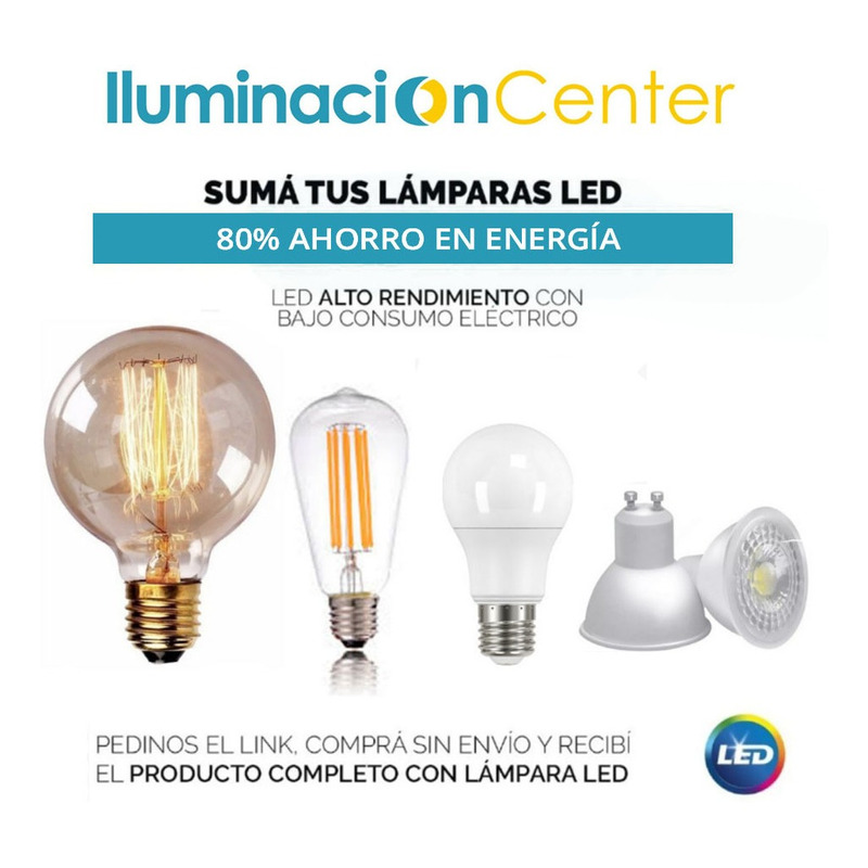 Plafon Techo Living Focos Led Interior Lámparas Techo Modernas