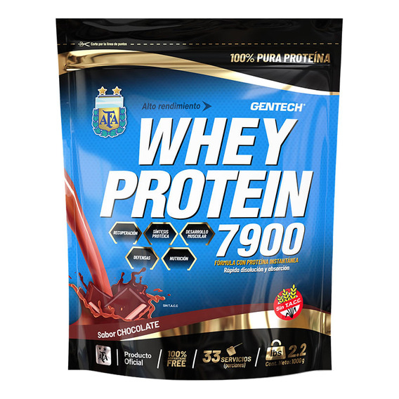 Suplemento Dietario Whey Protein Chocolate 7900 X 1000 G