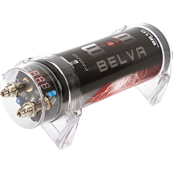 Belva Bb1d 1,0 Faradio Coche Audio Potencia Condensador Tapa