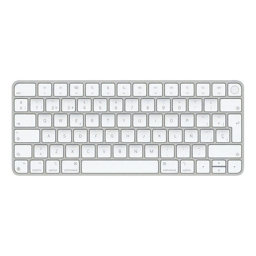 Teclado bluetooth Apple Magic con Touch ID QWERTY inglés US color gris