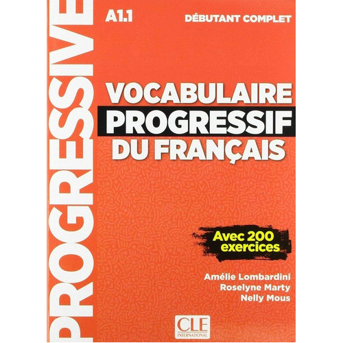 Vocabulaire Progressif Du Franãâ§ais, De Vv. Aa.. Editorial Cle International-txt-, Tapa Blanda En Español