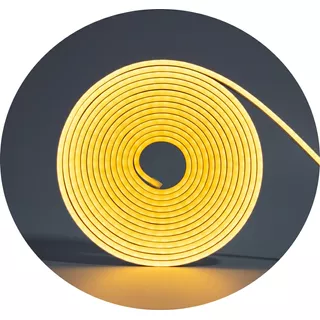 Mangueira Fita Led Neon Flexivel Iluminação 5m 12v + Fonte