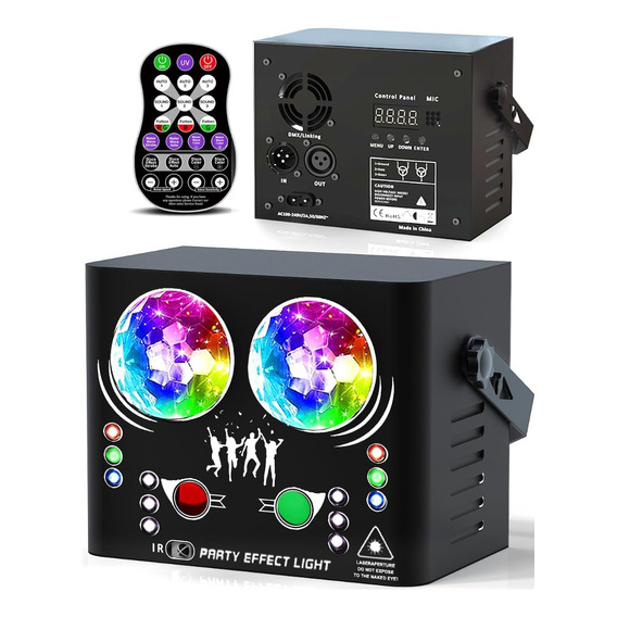 Luz Laser Dj Para Escenario Disco Con Dmx Remote Control