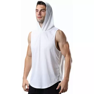 Playera Deportiva Sin Mangas Tank Top Hombre Camiseta Gym