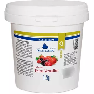 Geléia Queensberry Classic Frutas Vermelhas Sem Glúten 1,2kg