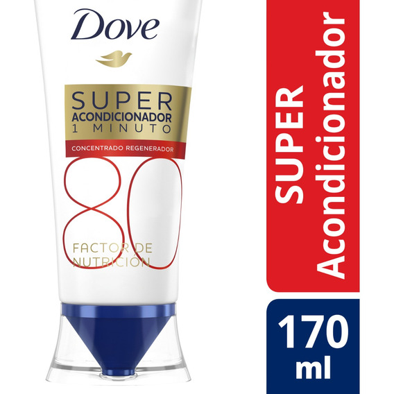 Dove Super Acondicionador 1 Min Regeneración Extrema 170ml