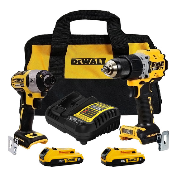 Rotomartillo + Llave Impacto Brushless 20v Dewalt Dck2490d2