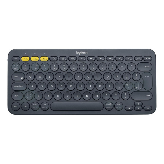 Teclado Logitech K380 Multi-device Bluetooth Black Color del teclado Grafito Idioma Español