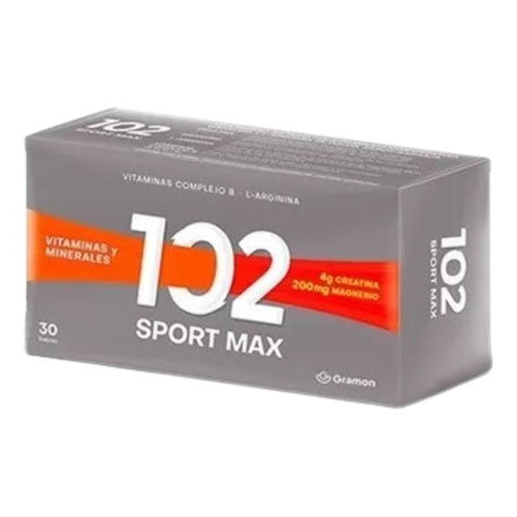 102 Años Suplemento Multivitaminico Sport Max X 30 Sobres