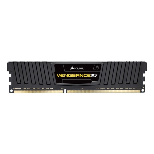 Memoria RAM Vengeance LP gamer color black 8GB 1 Corsair CML8GX3M1A1600C9