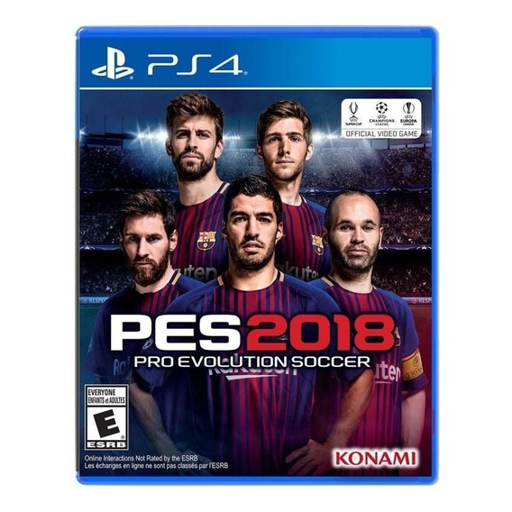 Pes 2018 Ps4 Fisico Nuevo Sellado