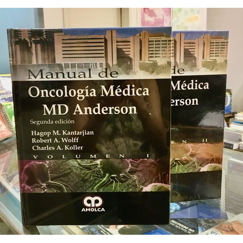Manual De Oncología Médica .2 Da Ed. 2 Tomos Md Ande, De Hagop Kantarjian Y S. Editorial Amolca En Español