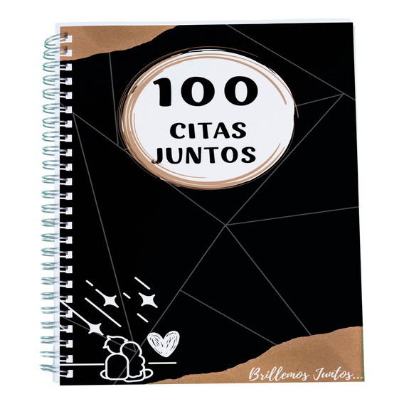 Cuaderno 100 Citas Para Pareja / Libro Citas / Agenda Citas 
