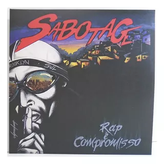 Sabotage - Rap É Compromisso Lp Duplo Lacrado 2023 Reedição