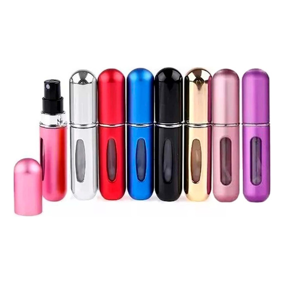 Set X8 Mini Portátil Recargable Perfumero Atomizador Colores