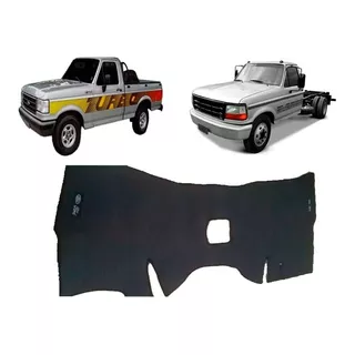 Tapete Carpete Borracha Ford F1000 Cabine Simples 1993/98