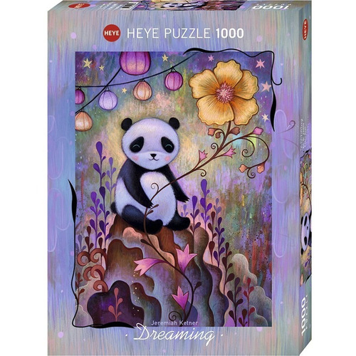 Rompecabezas Heye Dreaming Panda Naps 1000 Piezas 14+
