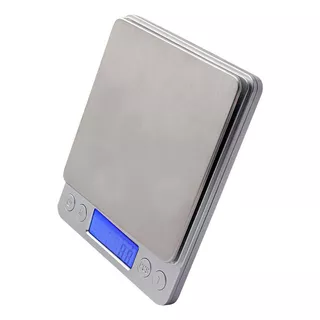 Báscula Digital Gramera Mbd-3010 Capacidad Máxima 3 Kg Color Gris