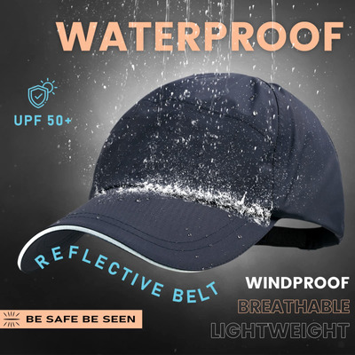 Gorra De Beisbol Impermeable Para Hombre, Sombrero De Lluvia