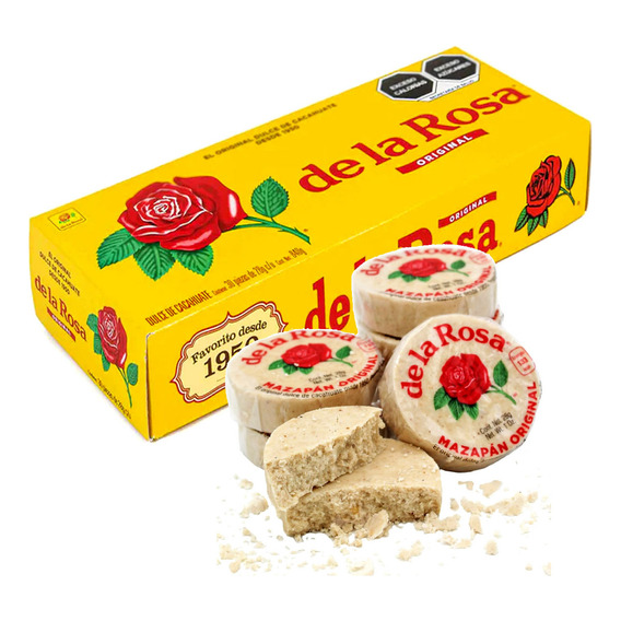 Mazapan Grande De La Rosa 30 Pz