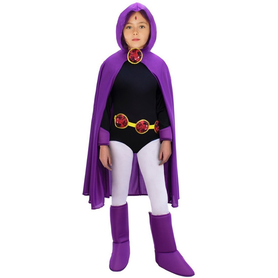 Disfraz Raven Teen Titans Go! Niña