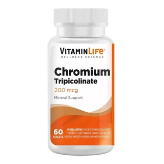 Chromium Tripicolinate (60 Tabletas) Vitamin Life