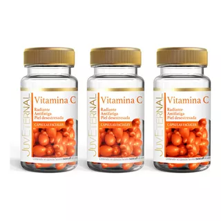 Juveternal Cápsulas Faciales Vitamina C Paquete 3 Pzas