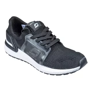 Zapatillas Deportivas Elastizadas Aplique Hombre Soft 24000