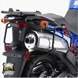 Porta Maleta Vstrom 650, 1000  Dl