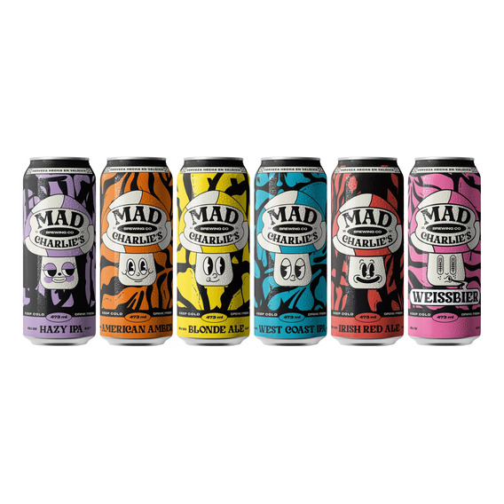 Cerveza Artesanal Mad Charlie's Valdivia 6-pack 473