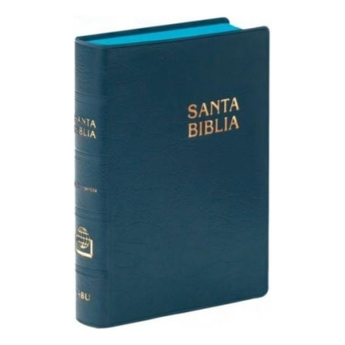 Biblia Chica Concordancia Amplia Rvr60 Vinil Azul