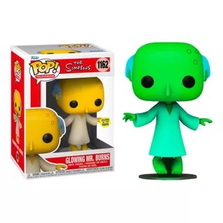 Figura De Accion Glowing Mr Burns 1162 The Simpsons Version. Glow Funko Pop Animation 